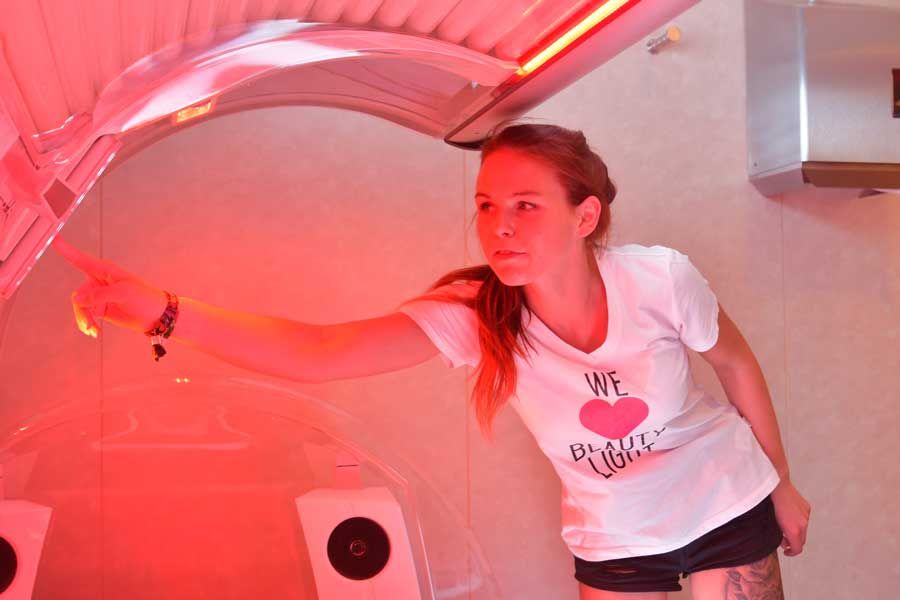 Das Beautylight in deinem Sun & Fun Wellness-Center Solarium und Sonnenstudio in Burgdorf